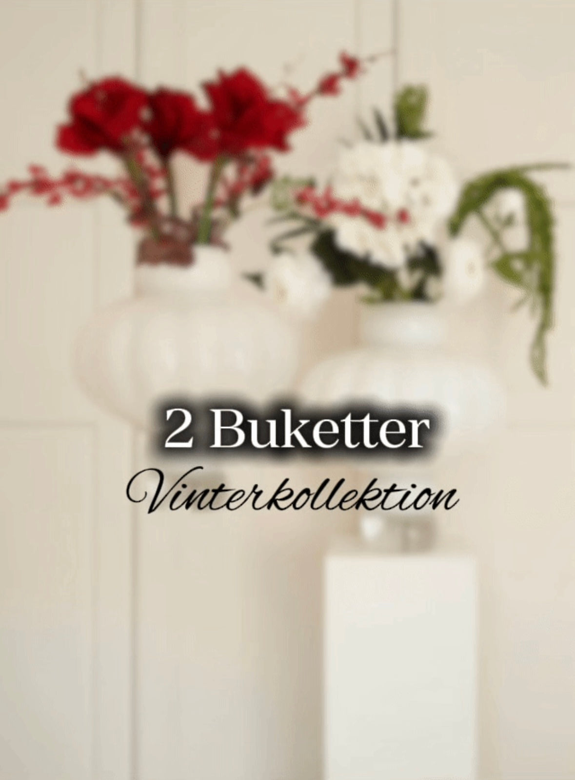 2 buketter – Var tredje månad