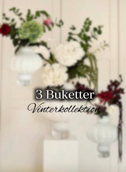 3 buketter – Var tredje månad